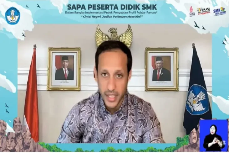 Nadiem Tekankan Siswa...