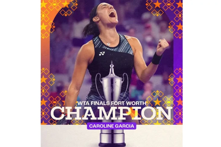 Caroline Garcia Juara...