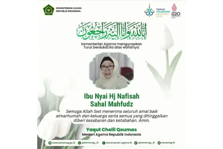 Mustasyar PBNU Nyai...
