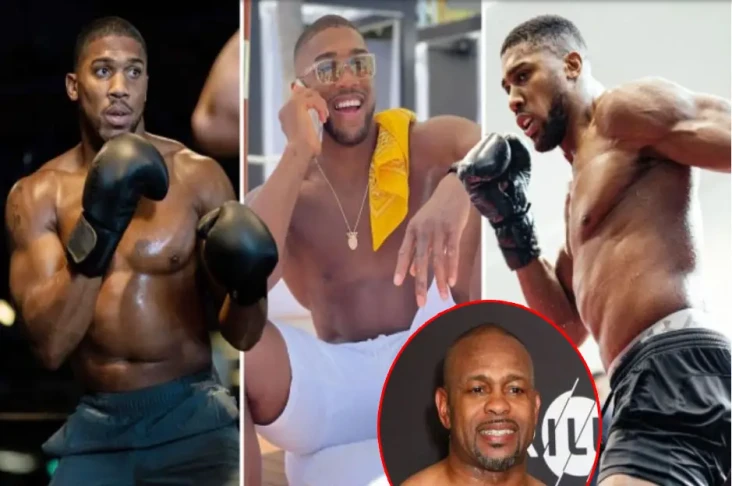 Anthony Joshua Dilatih...