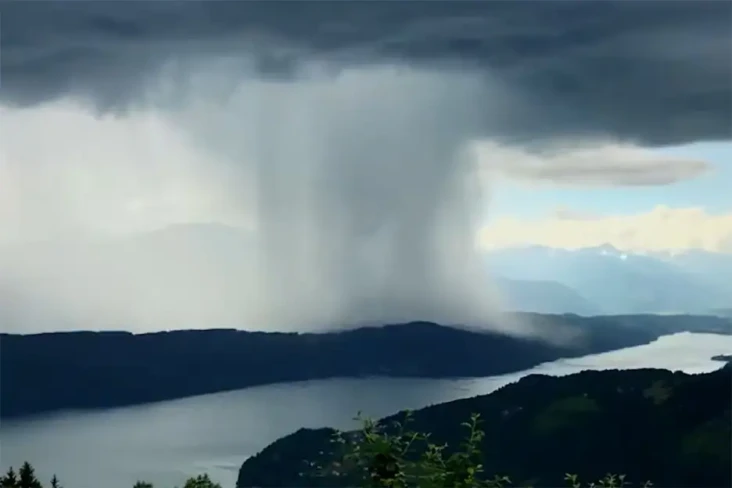 Viral Fenomena Downburst...