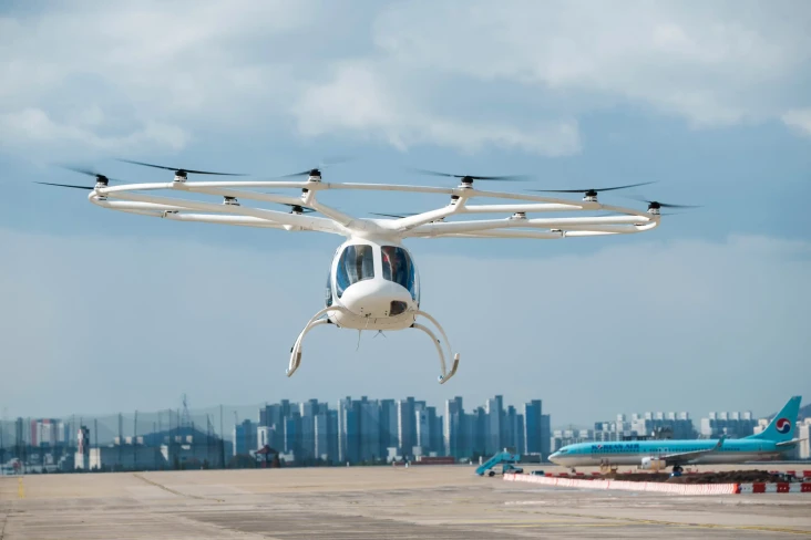 Helikopter Listrik Volocopter...