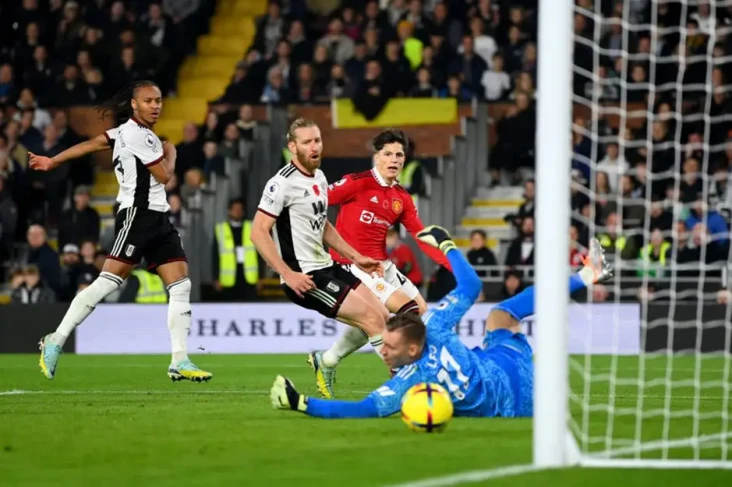 Hasil Fulham vs Manchester...