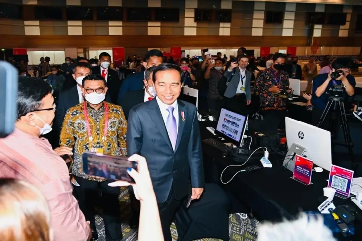 Momen Presiden Jokowi...
