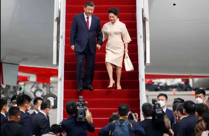 Presiden China Xi Jinping...