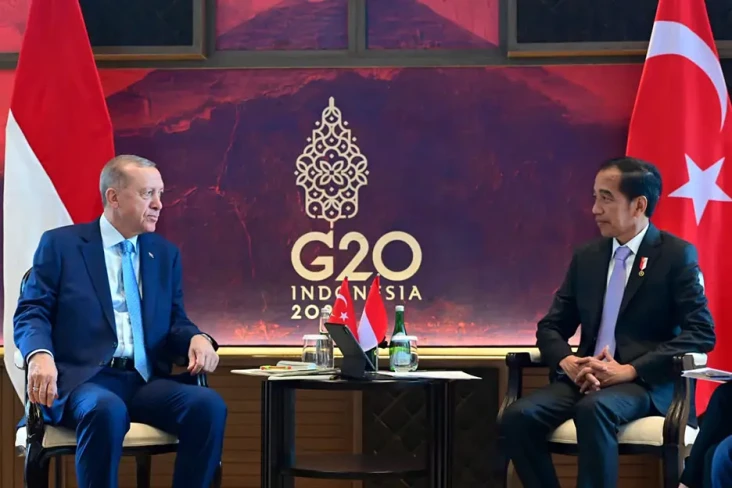 Jokowi Bertemu Erdogan...