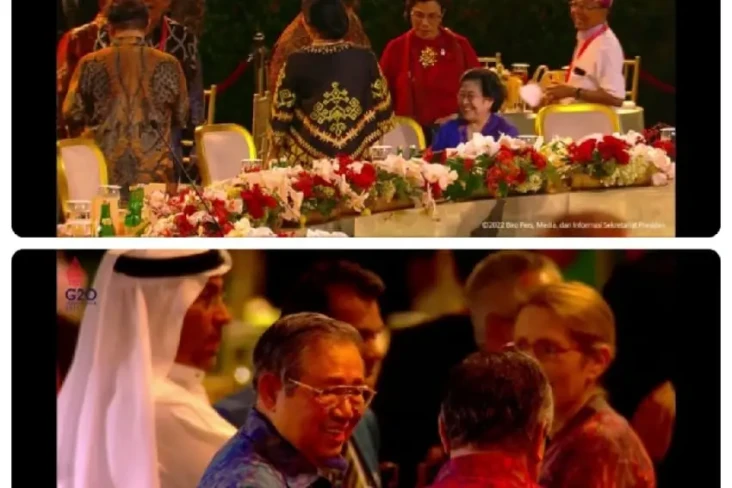 Momen Megawati dan SBY...
