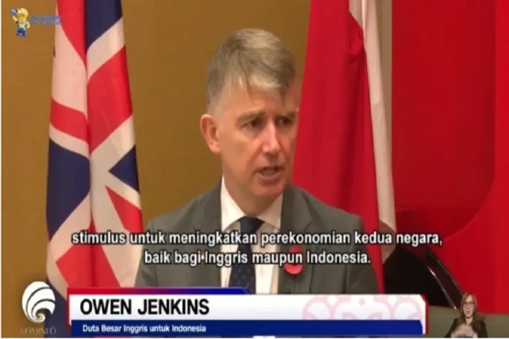 Dubes Inggris Owen Jenkins...