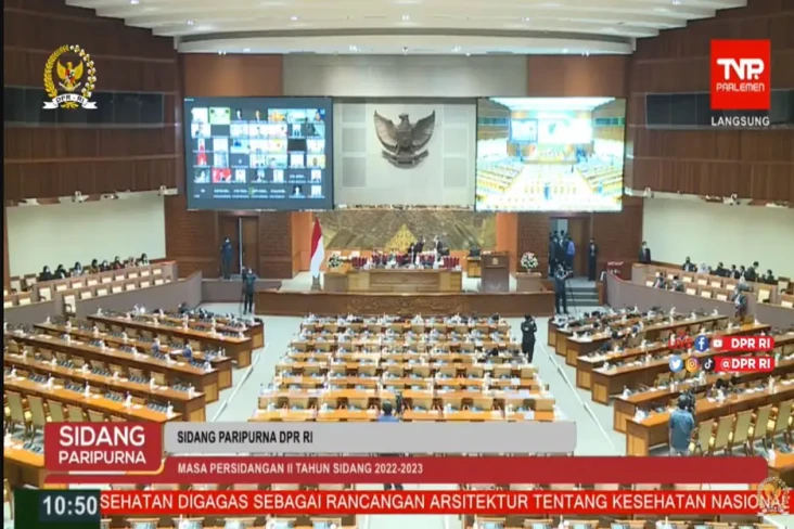 Sidang Paripurna DPR...