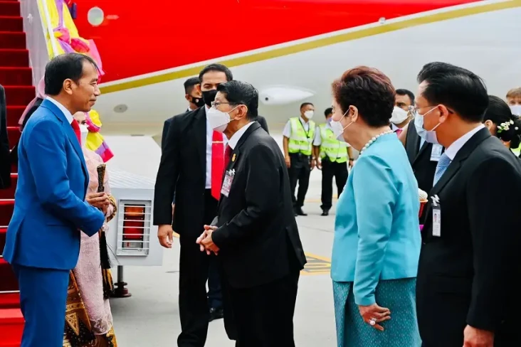 Tiba di Bangkok, Jokowi...