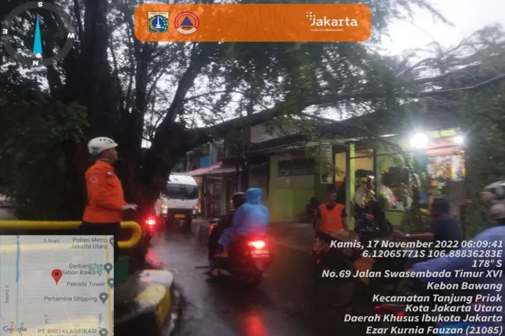 Hujan Guyur Jakarta...