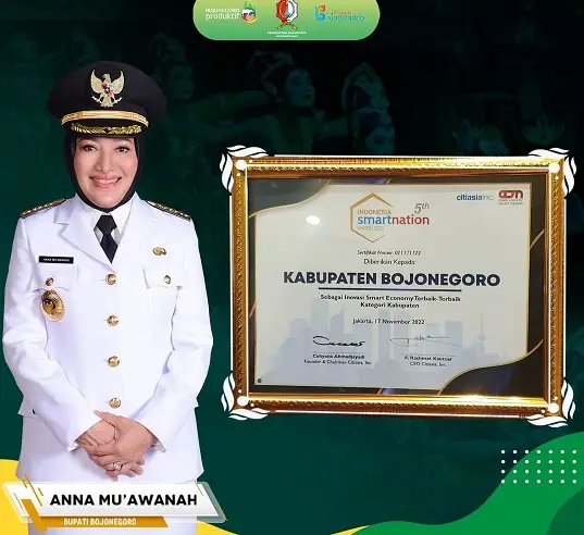 Bojonegoro Raih Penghargaan...
