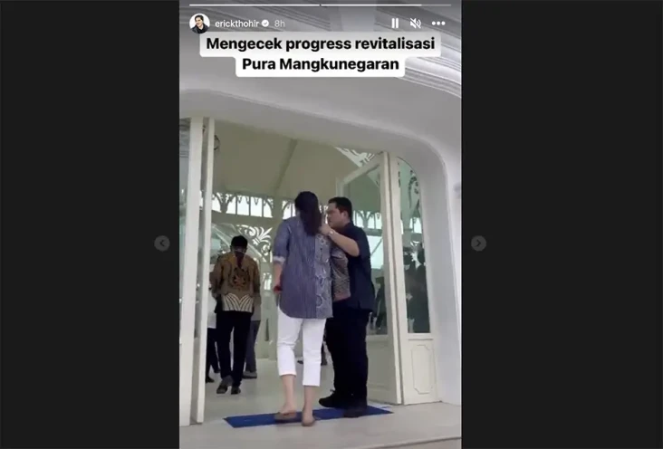 Erick Thohir Ikut Sibuk...
