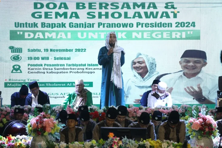 Santri Dukung Ganjar...