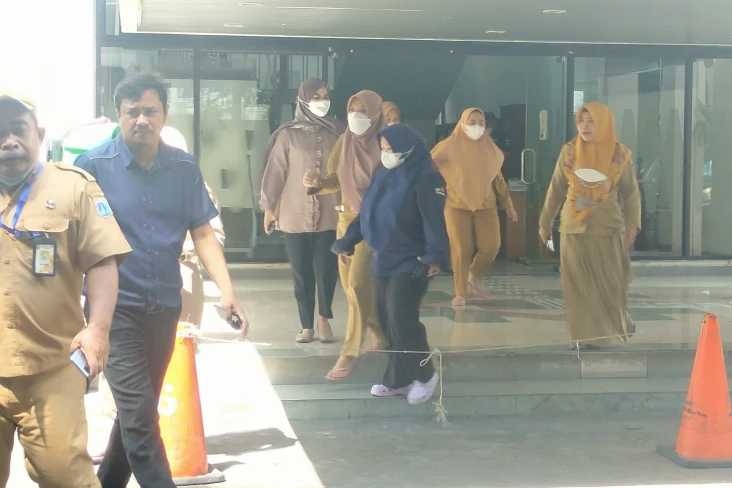 Begini Penampakan Kepanikan...
