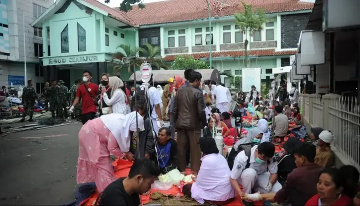 Dampak Gempa Cianjur...