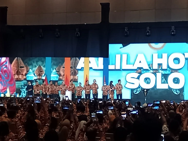 Buka Munas HIPMI, Presiden...