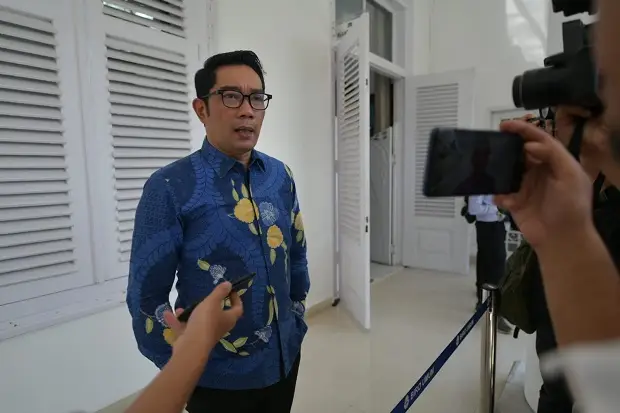 Gubernur Ridwan Kamil...