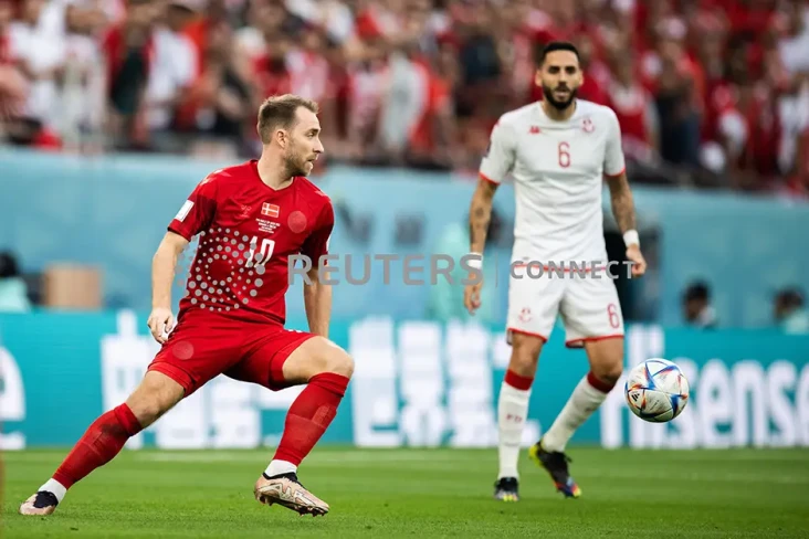 Hasil Denmark vs Tunisia:...
