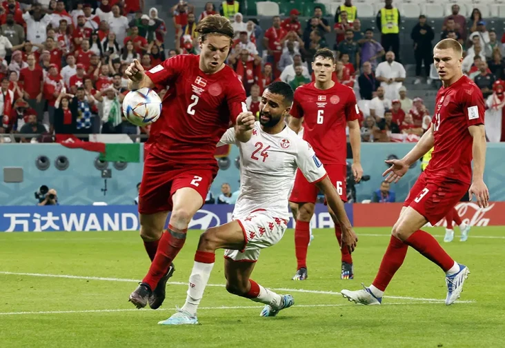 Hasil Denmark vs Tunisia:...