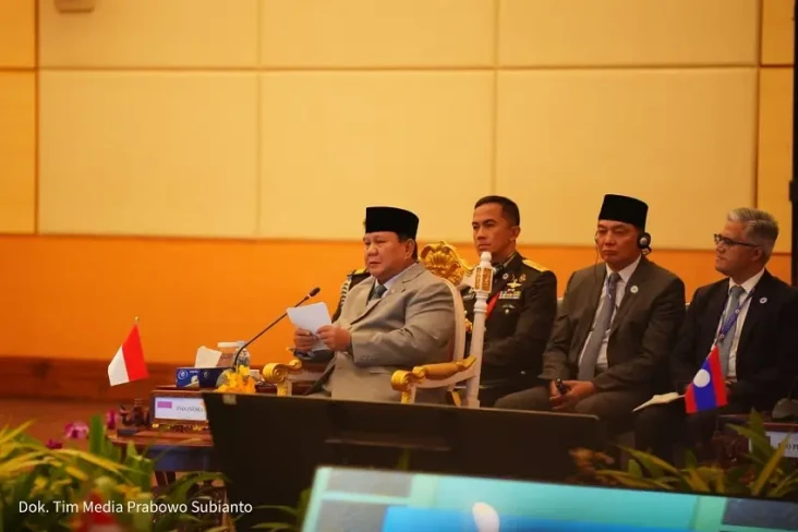 Prabowo di Forum Menhan...