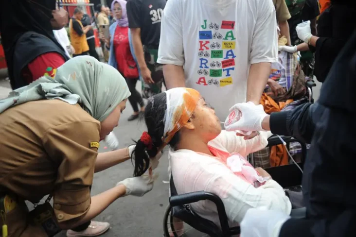 Korban Luka Gempa Cianjur...
