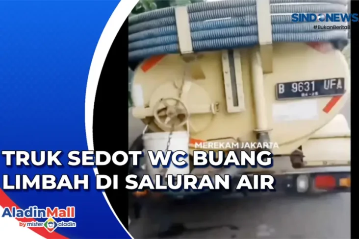Buang Limbah di Cawang,...