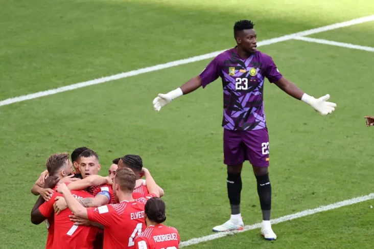 Hasil Swiss vs Kamerun:...