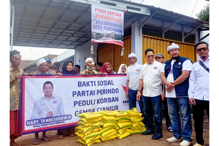 Partai Perindo Bantu...