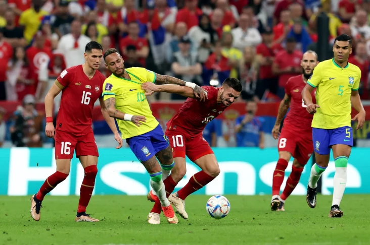 Hasil Brasil vs Serbia:...