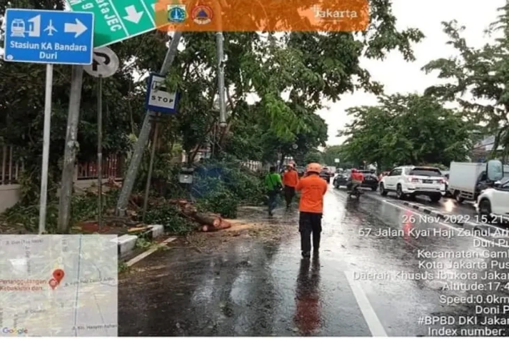 Hujan Lebat dan Angin...