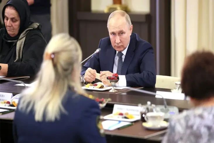 Presiden Rusia Vladimir...