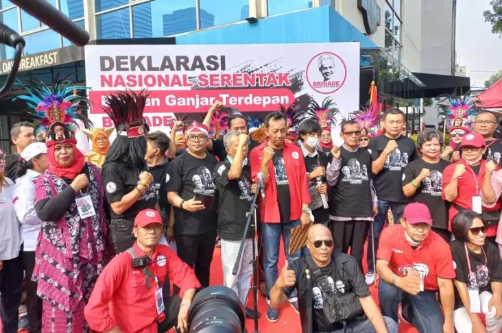 Brigade Deklarasi Dukung...
