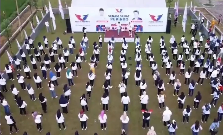 Perindo Gelar Senam...