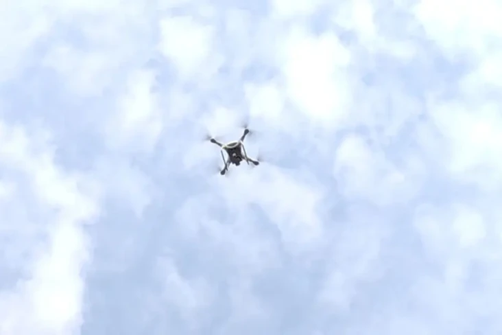 Pakai Drone Buru Pembuang...