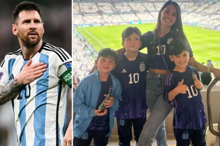 Tingkah Lucu Anak Messi:...