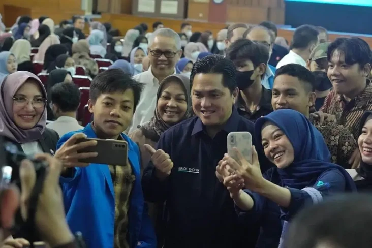 Teriakan Erick Thohir...