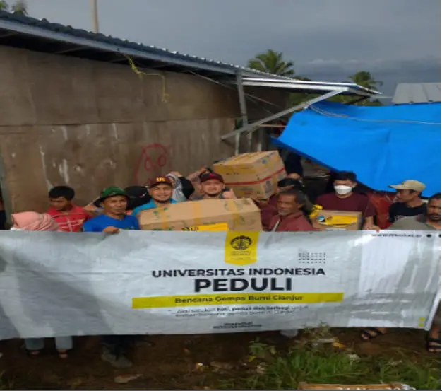 Gempa Cianjur, Tim UI...