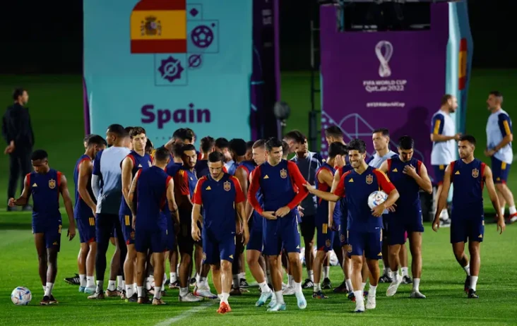 Jepang vs Spanyol: Tim...