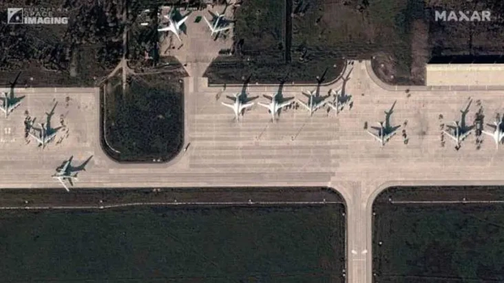 Foto Satelit Rekam Aktivitas...