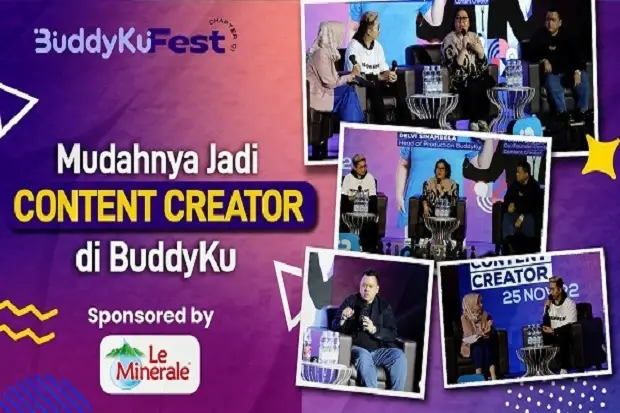 BuddyKu Fest, Jadi Content...