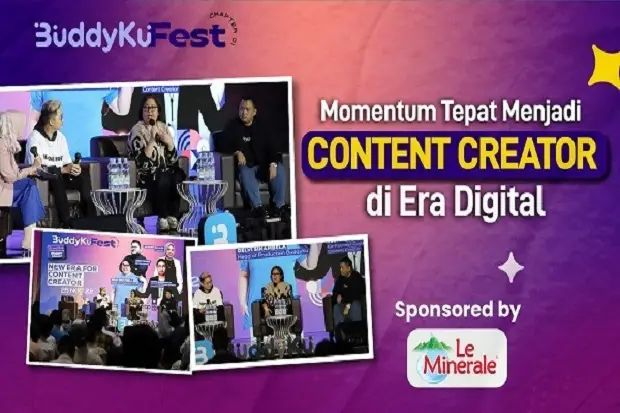 BuddyKu Fest, Jadi Content...
