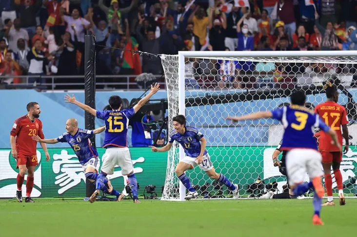 Hasil Jepang vs Spanyol:...