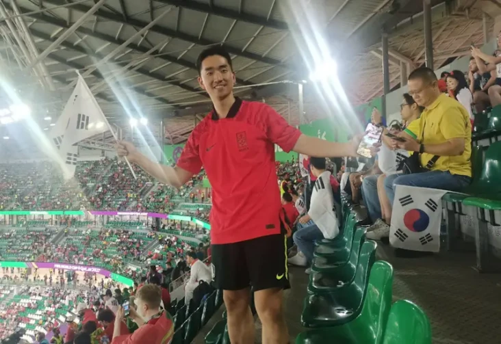 Suporter Timnas Korea...