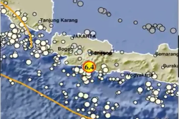 Gempa Magnitudo 6,4...