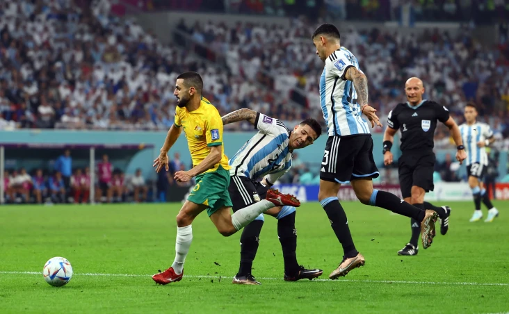 Hasil Argentina vs Australia:...