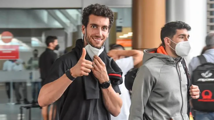Pembalap MotoGP Alex...