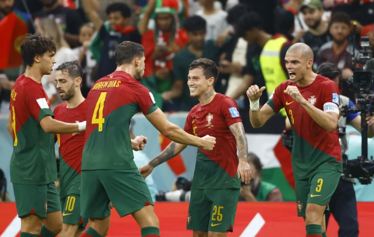 Portugal vs Swiss: Pepe...