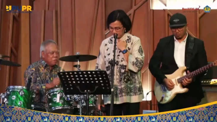 Intip Keseruan Sri Mulyani...