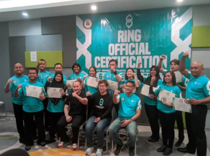 Terima Sertifikasi WBC...